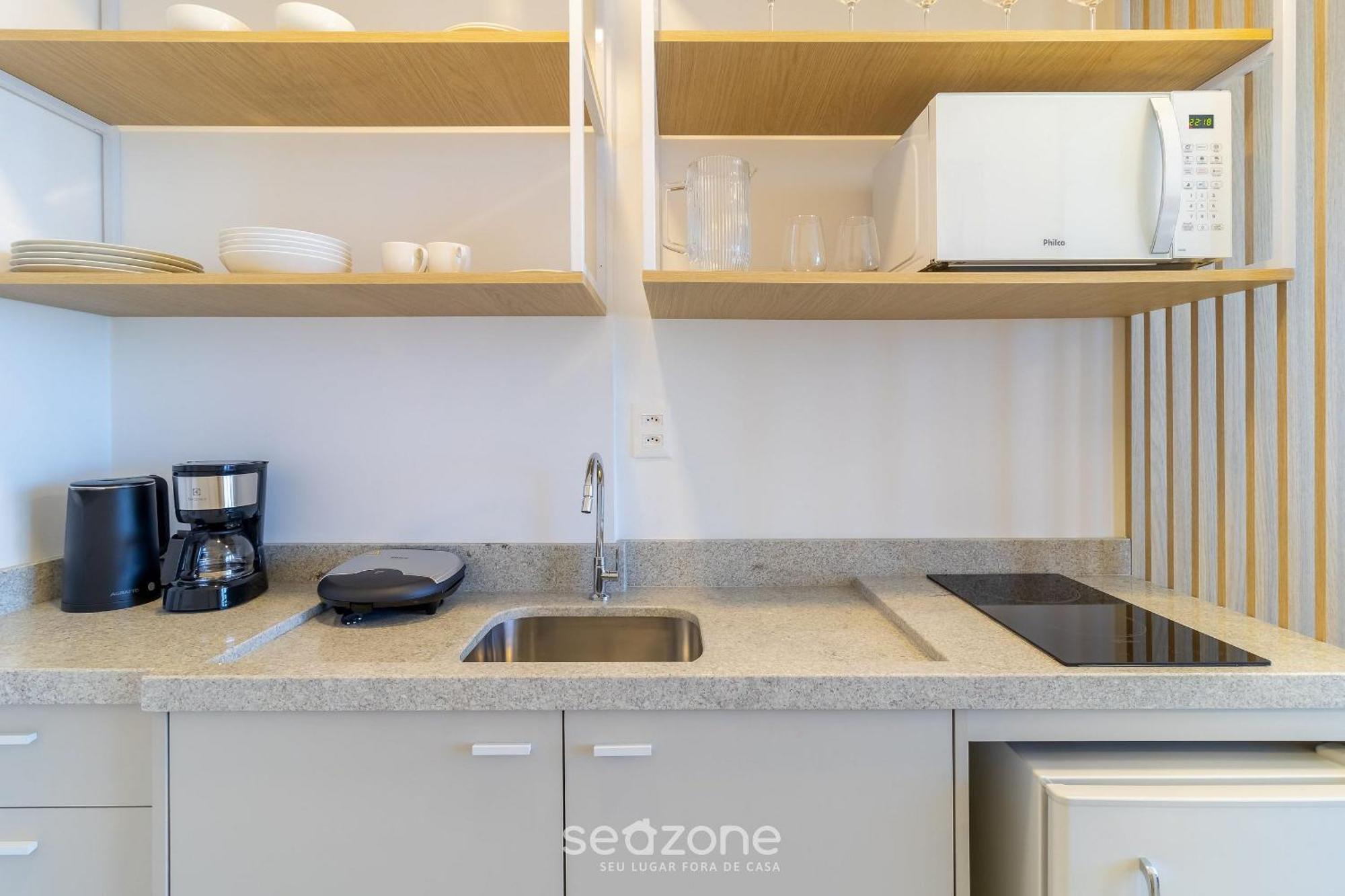 Mhfa - Em Predio Luxuoso Com Vista Mar Apartment
