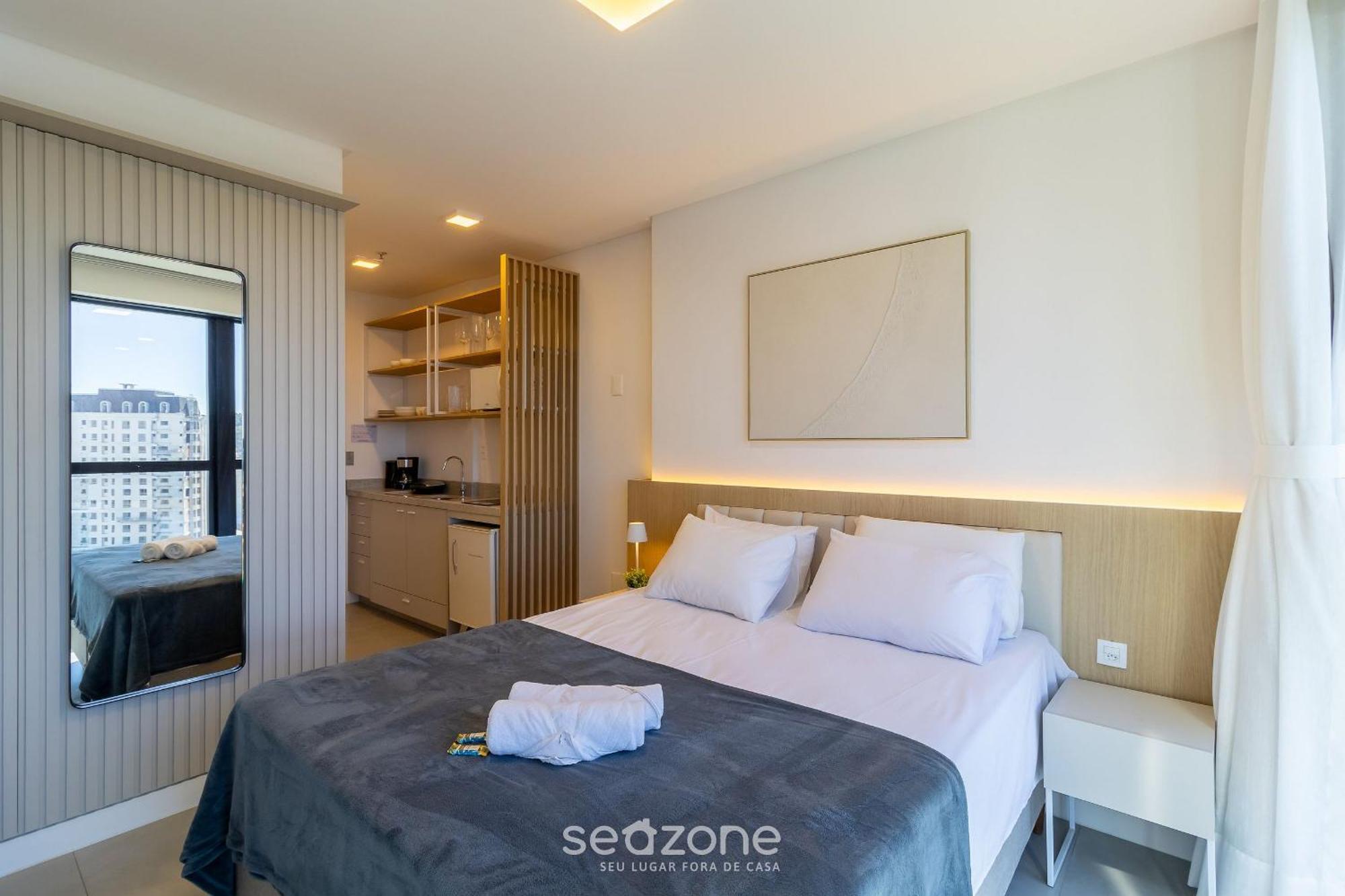 Mhfa - Em Predio Luxuoso Com Vista Mar Apartment *