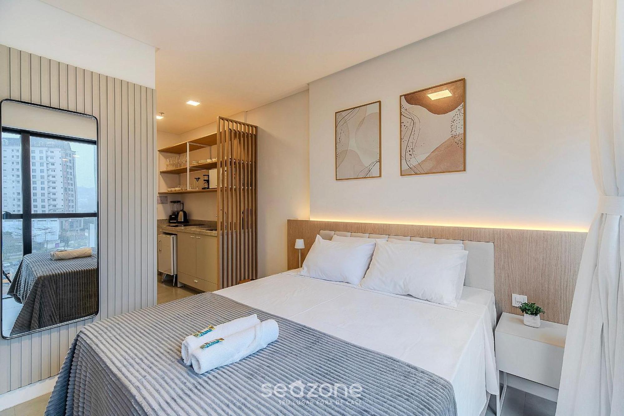 Mhfa - Em Predio Luxuoso Com Vista Mar Apartment